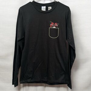 Port & Company Black Long Sleeve Tee